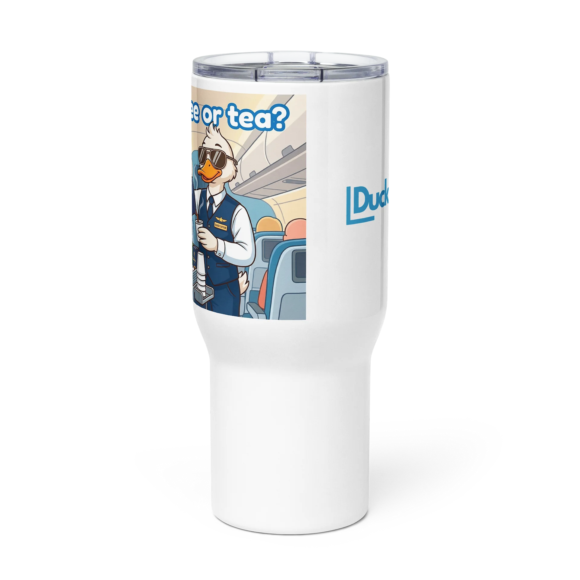 "Coffee or Tea? " Travel Mug product image (3)