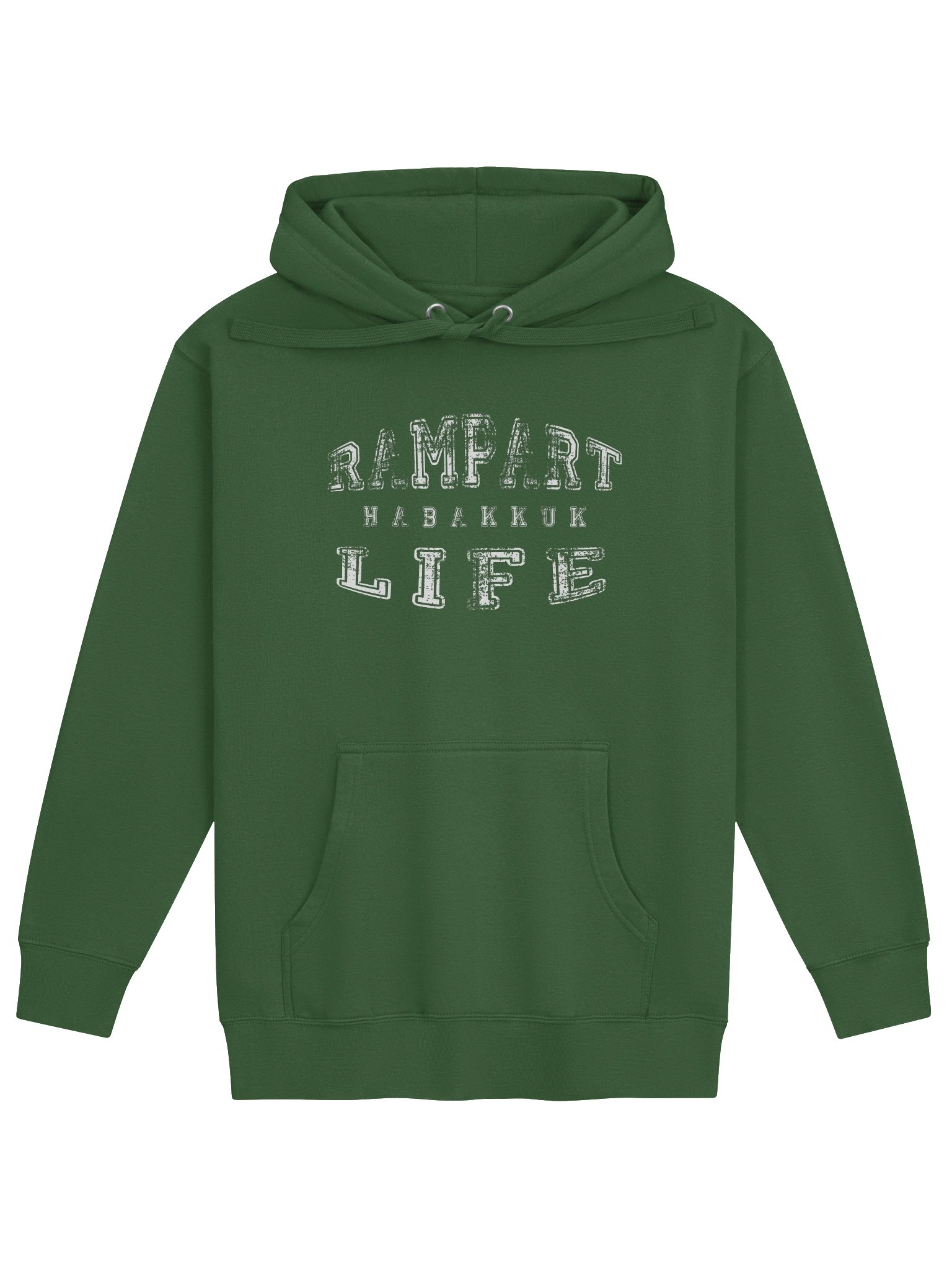 HABAKKUK Rampart Life - Hoodie (White Logo) product image (36)