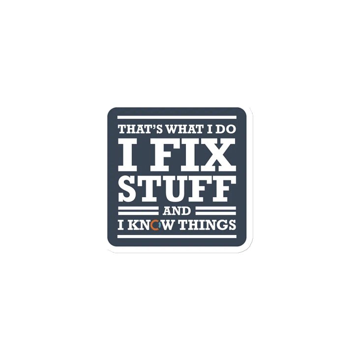 I FIX STUFF MAGNET product image (1)