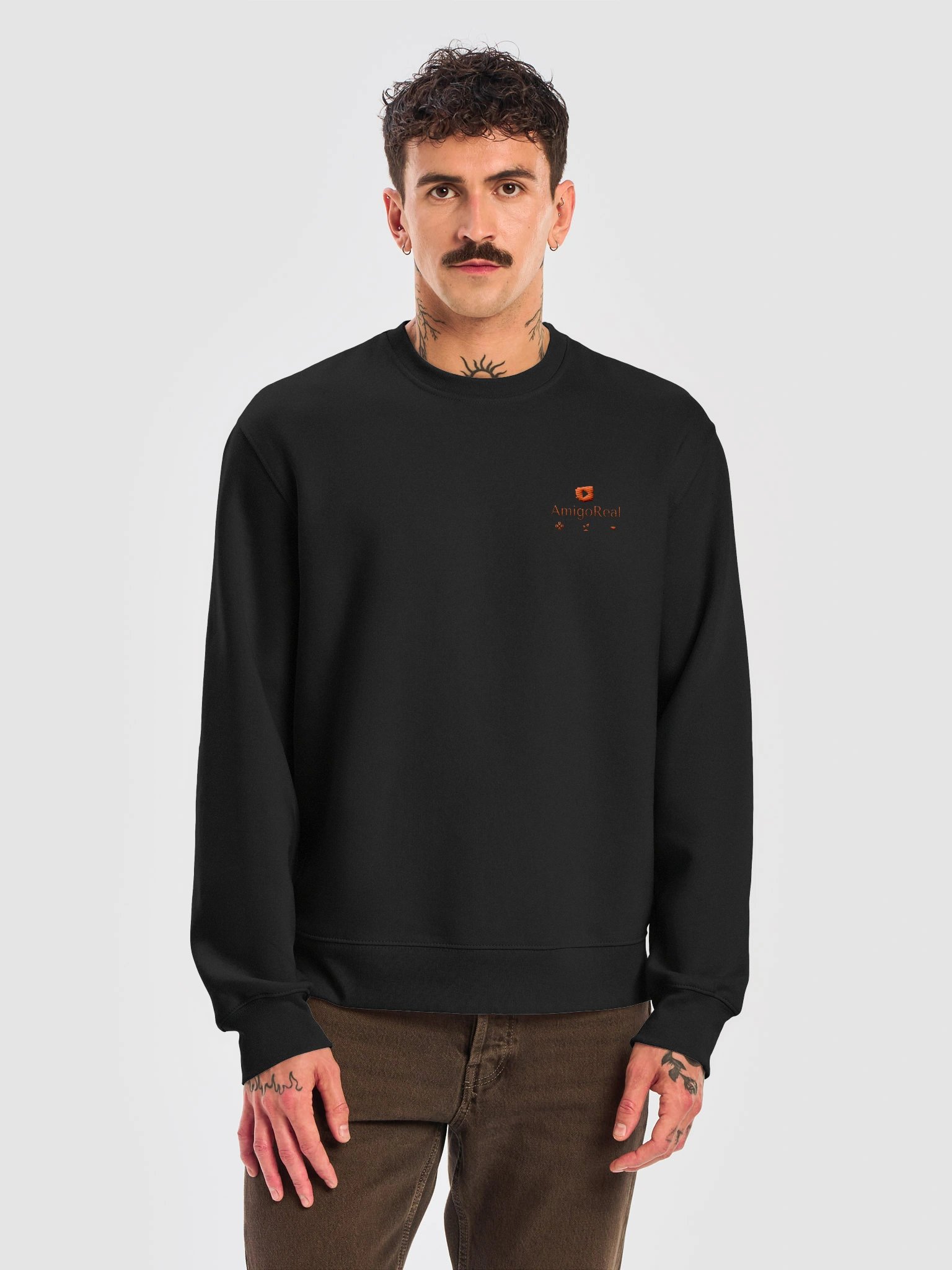 AmigoReal Herren Oversized Heavyweight Sweatshirt product image (29)