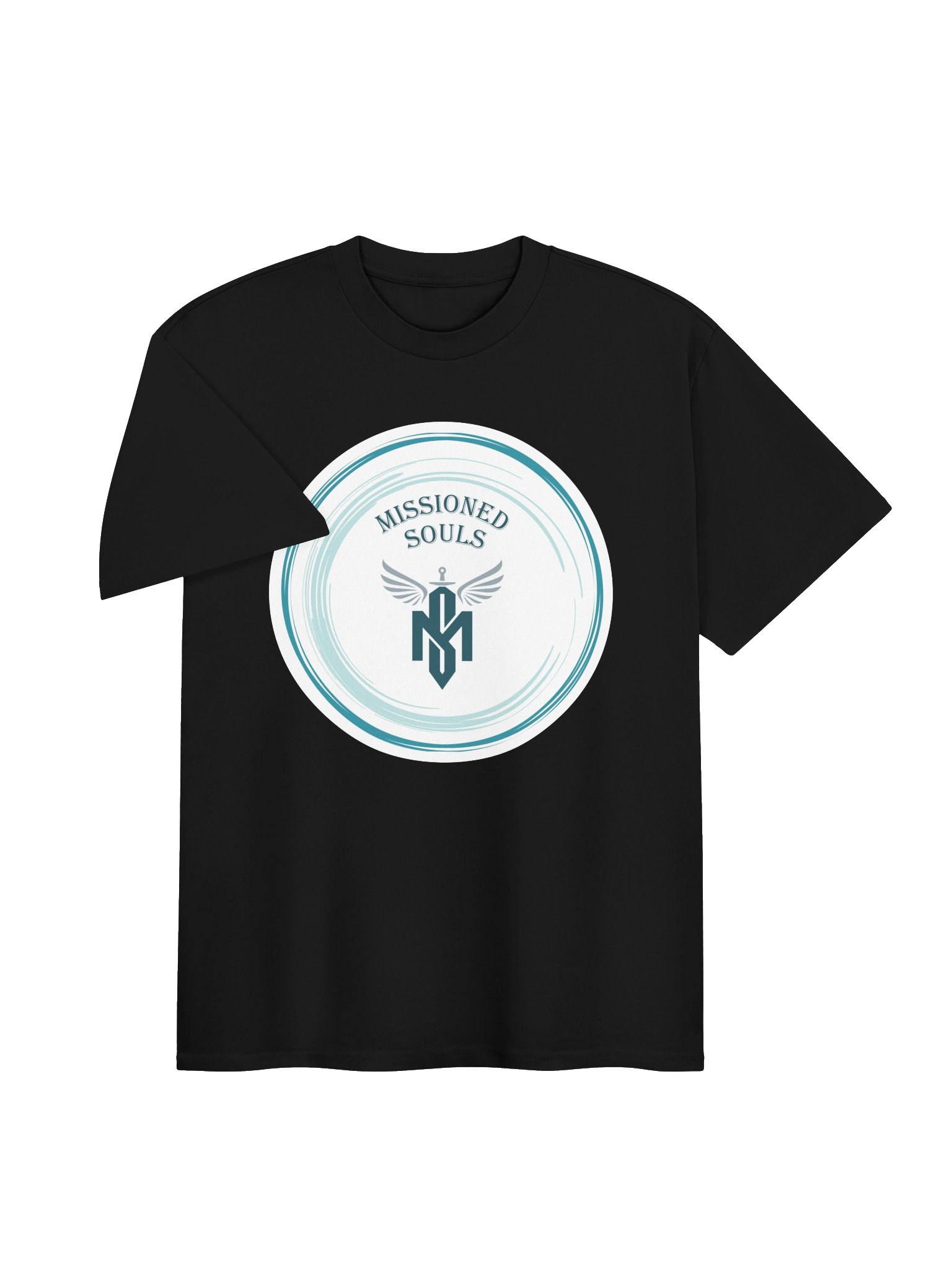 Missioned Souls Winged Emblem Tee (White Artwork) product image (3)