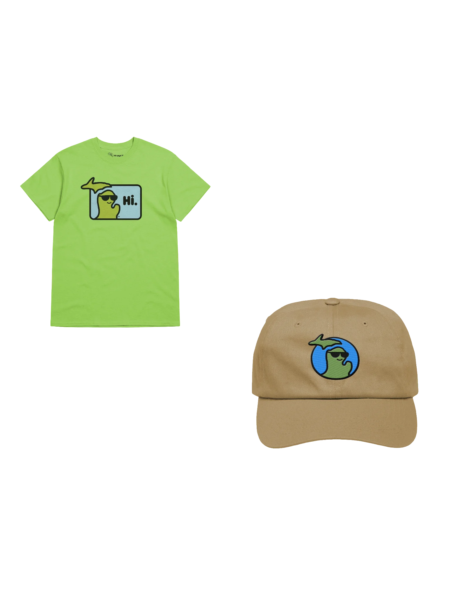MI Says Hi™ Shirt & Hat Bundle product image (1)