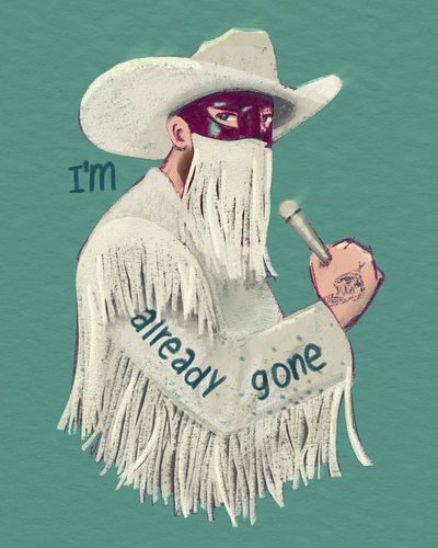 I am obsessed with this new Orville Peck song AND music video sheesh!

#orvillepeck #alreadygone #legendary #digitalart