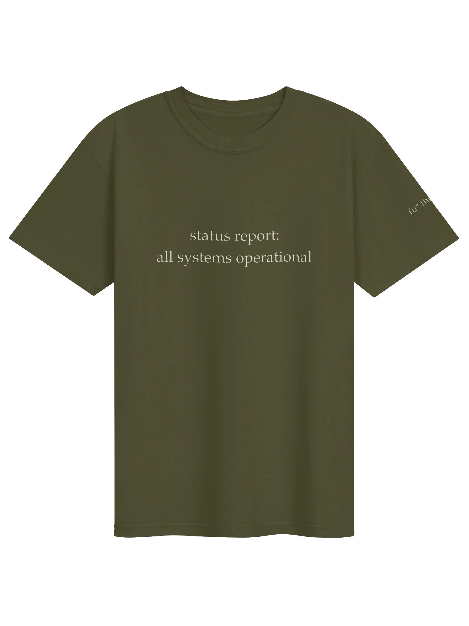 status report: all systems operational product image (1)