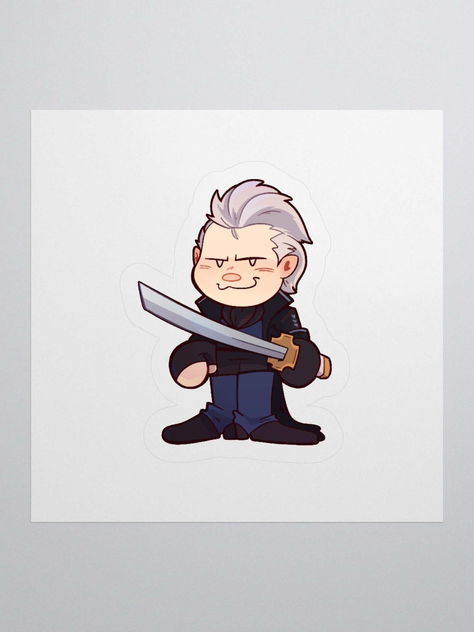 Power Hungry Vergil Sticker product image (3)