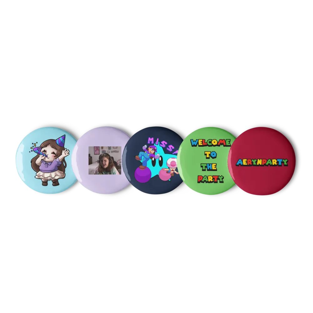 AerynParty Buttons product image (5)