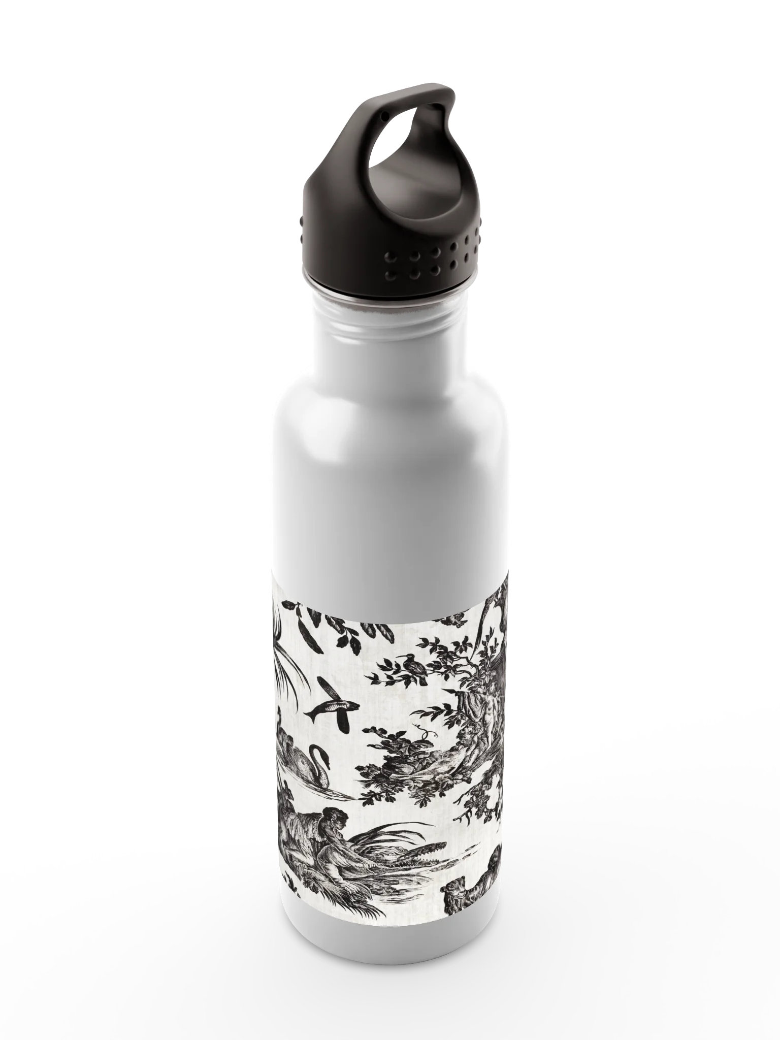 Vintage Tropical Toile Water Bottle product image (6)