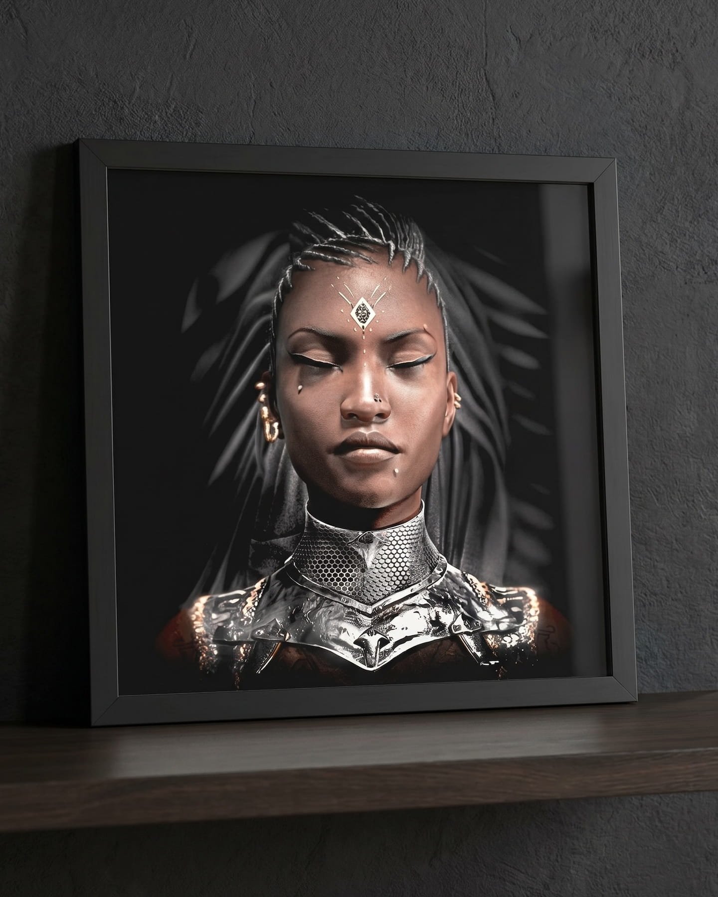 Queen Amanikhatashan · Framed High-Quality Matte Poster product image (3)