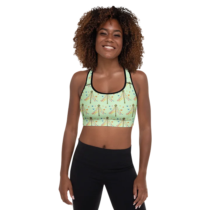 Cat brigade spring 2 All-Over Sports Bra product image (1)