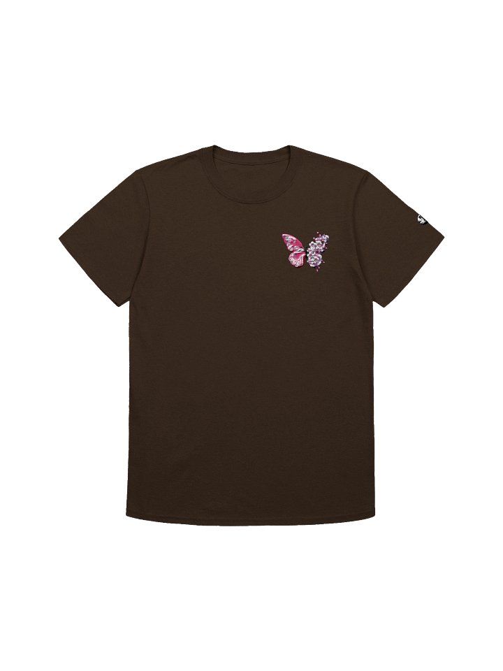 Sakura Butterfly Embroidered T-Shirt product image (5)