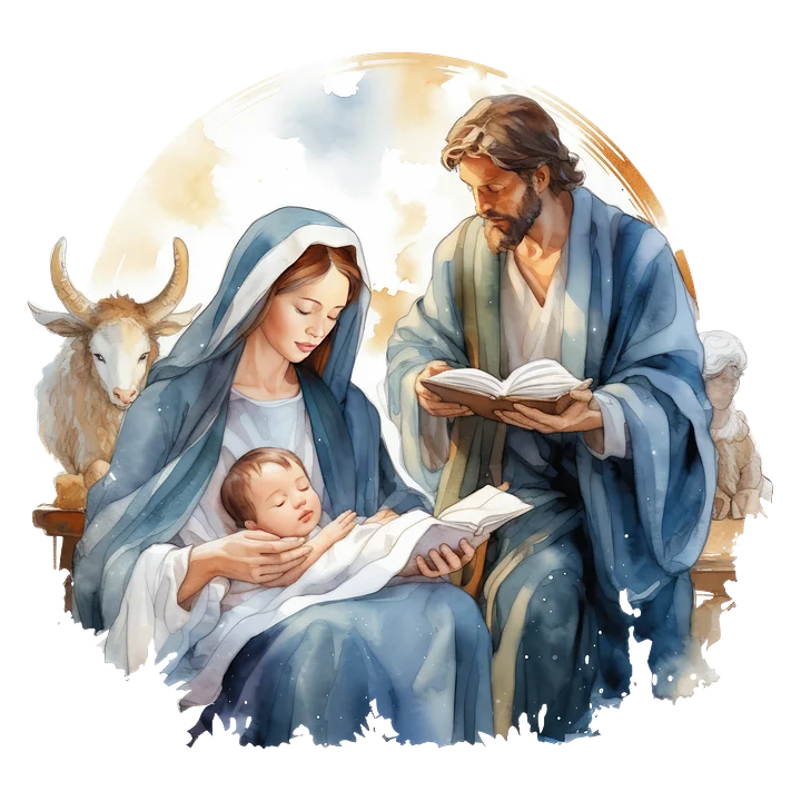 Jesus Born - Clipart Christmas Clipart product image (2)