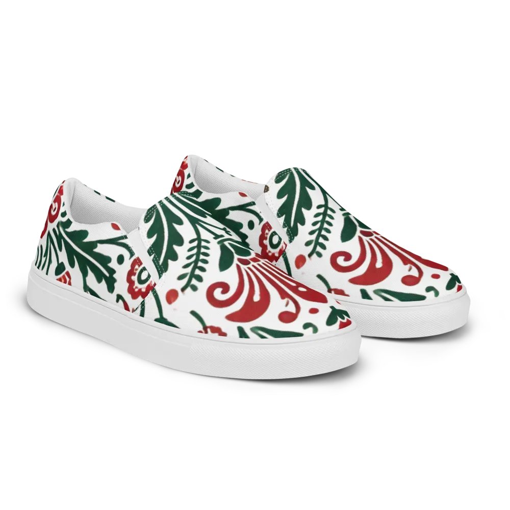 Symmetrical Blossom Slip-Ons product image (6)