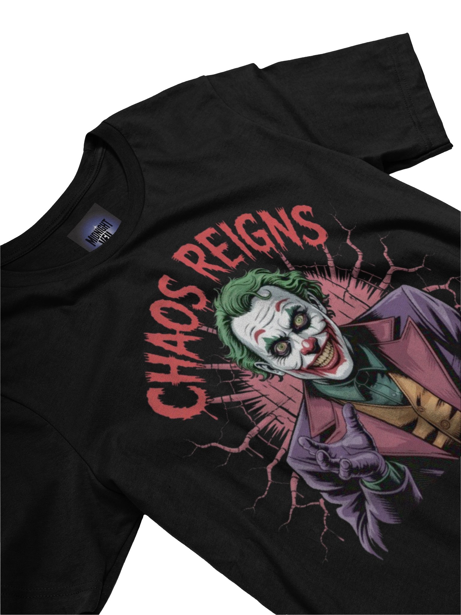 Chaos Reigns: Joker Thunderstrike Portrait T-Shirt product image (5)