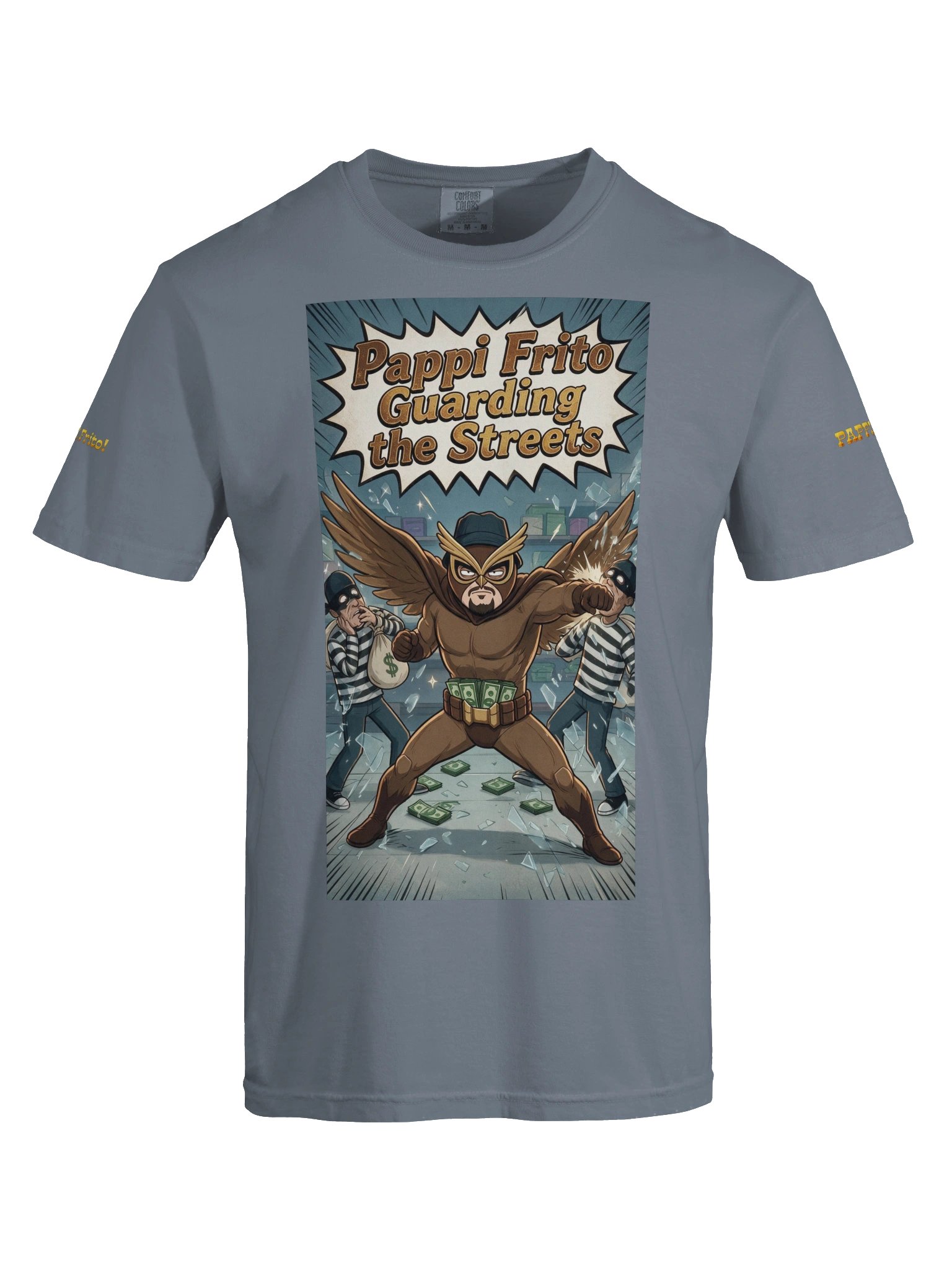 Pappi Frito Guards The Streets T-shirt product image (9)