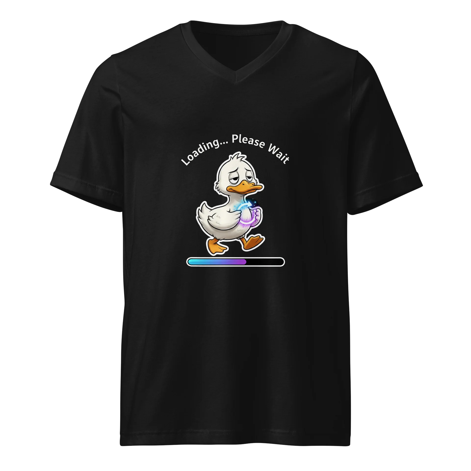 Quirky Duck Loading V-Neck Tee product image (1)