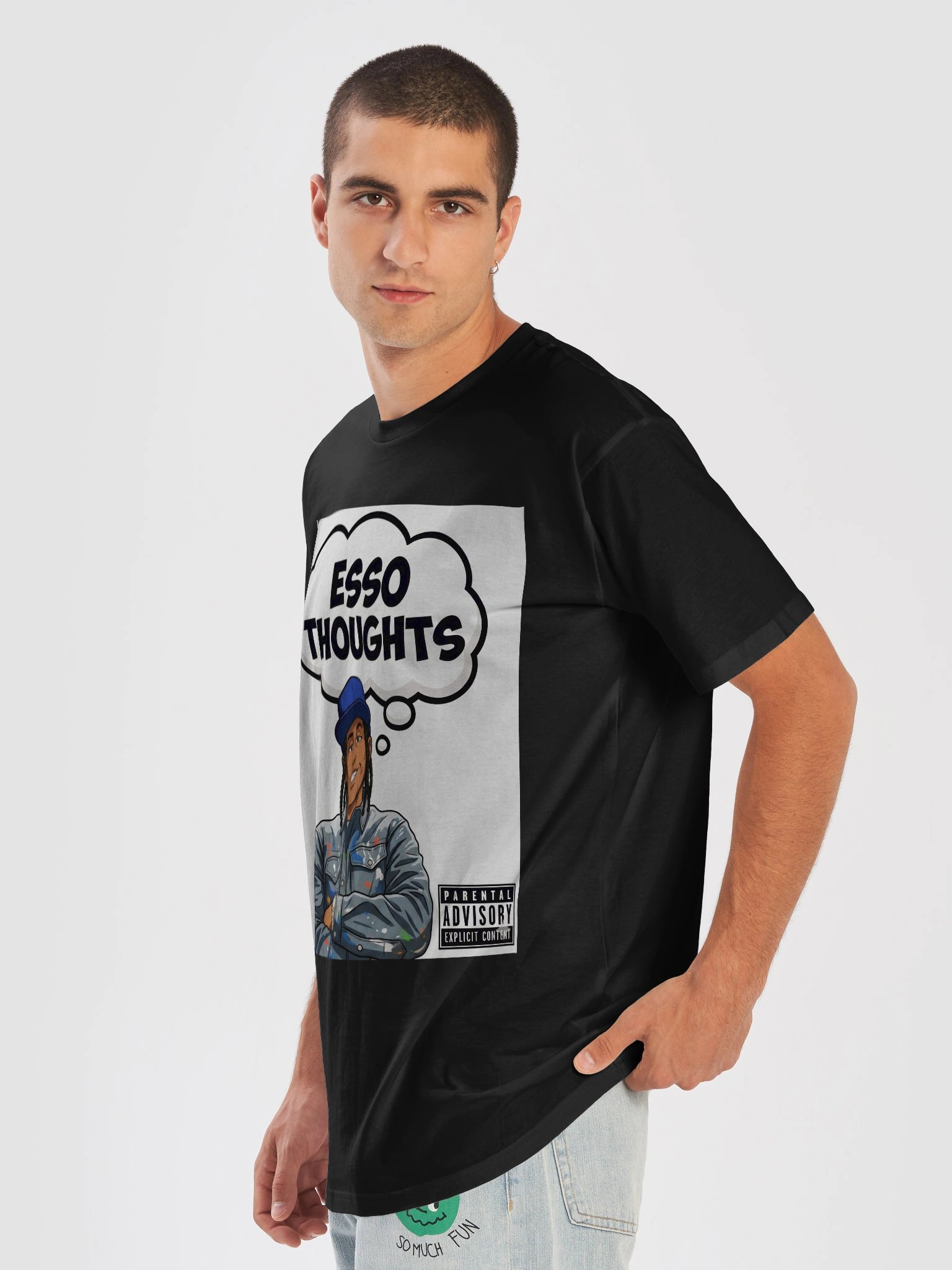 Esso Thoughts - Too Old 2Rap Tshirt product image (7)