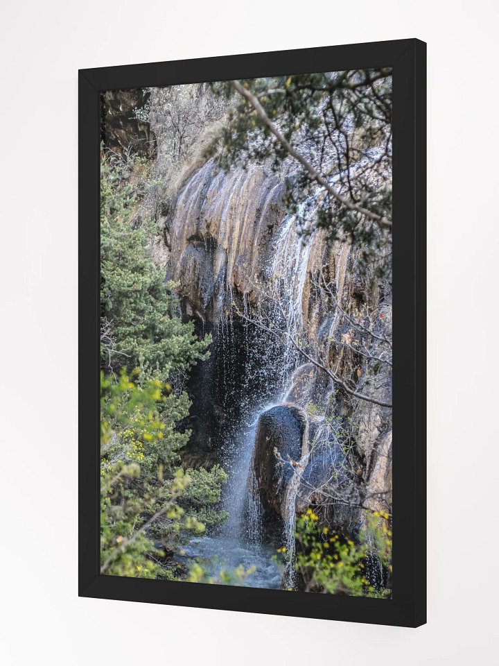 Print fine art - Hidden Oasis – Cascade de Costeplane, Lauzet-Ubaye product image (3)