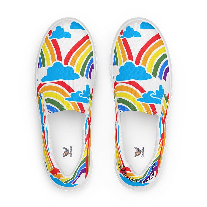 Rainbow Live Men's Slip-On Canvas Shoes product image (1)