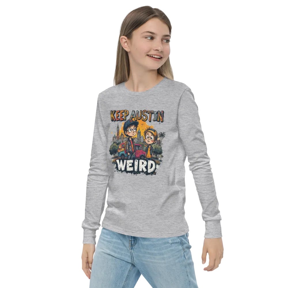 Austin Weird Youth Long Sleeve Tee product image (22)