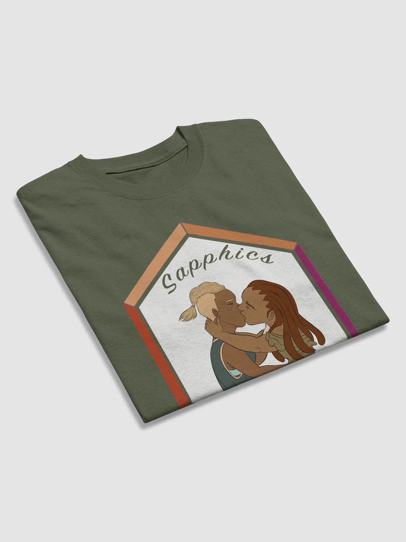 05 Sapphics Only Cotton Tee product image (19)