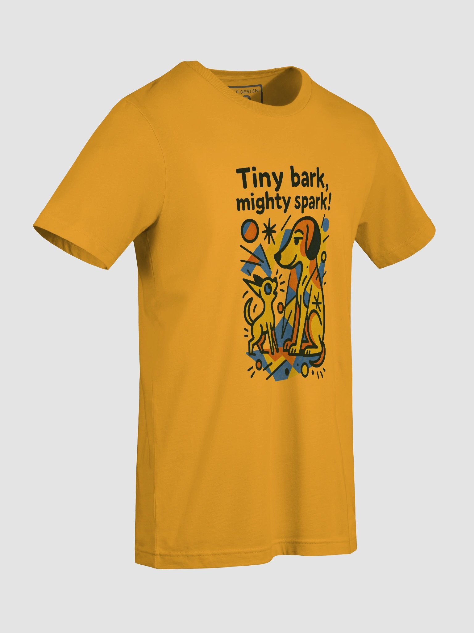Tiny Bark, Mighty Spark – Statement Tee for Big Personality product image (9)
