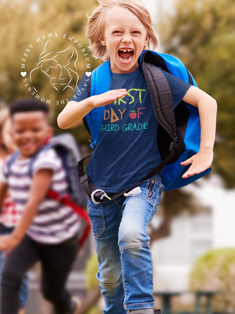 First Day of School Custom Kids Shirt (Pre-K to 5th Grade) product image (3)