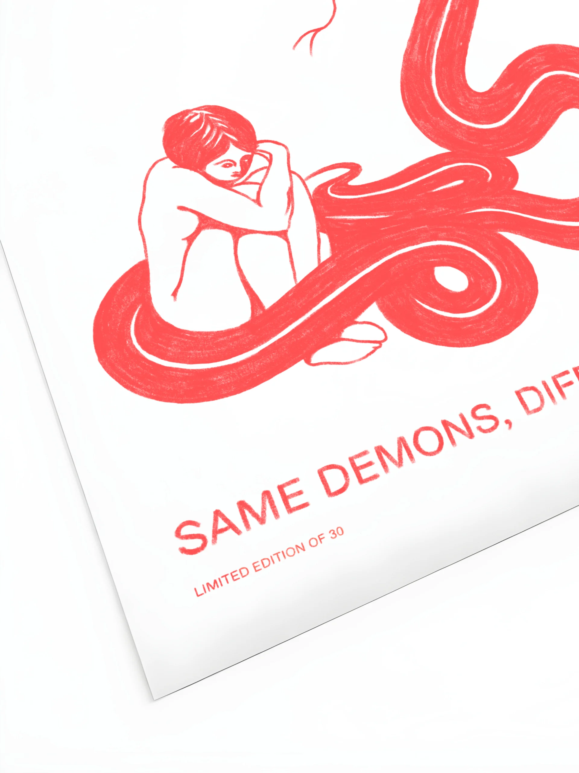Same Demons Limited Edition Art Print product image (2)