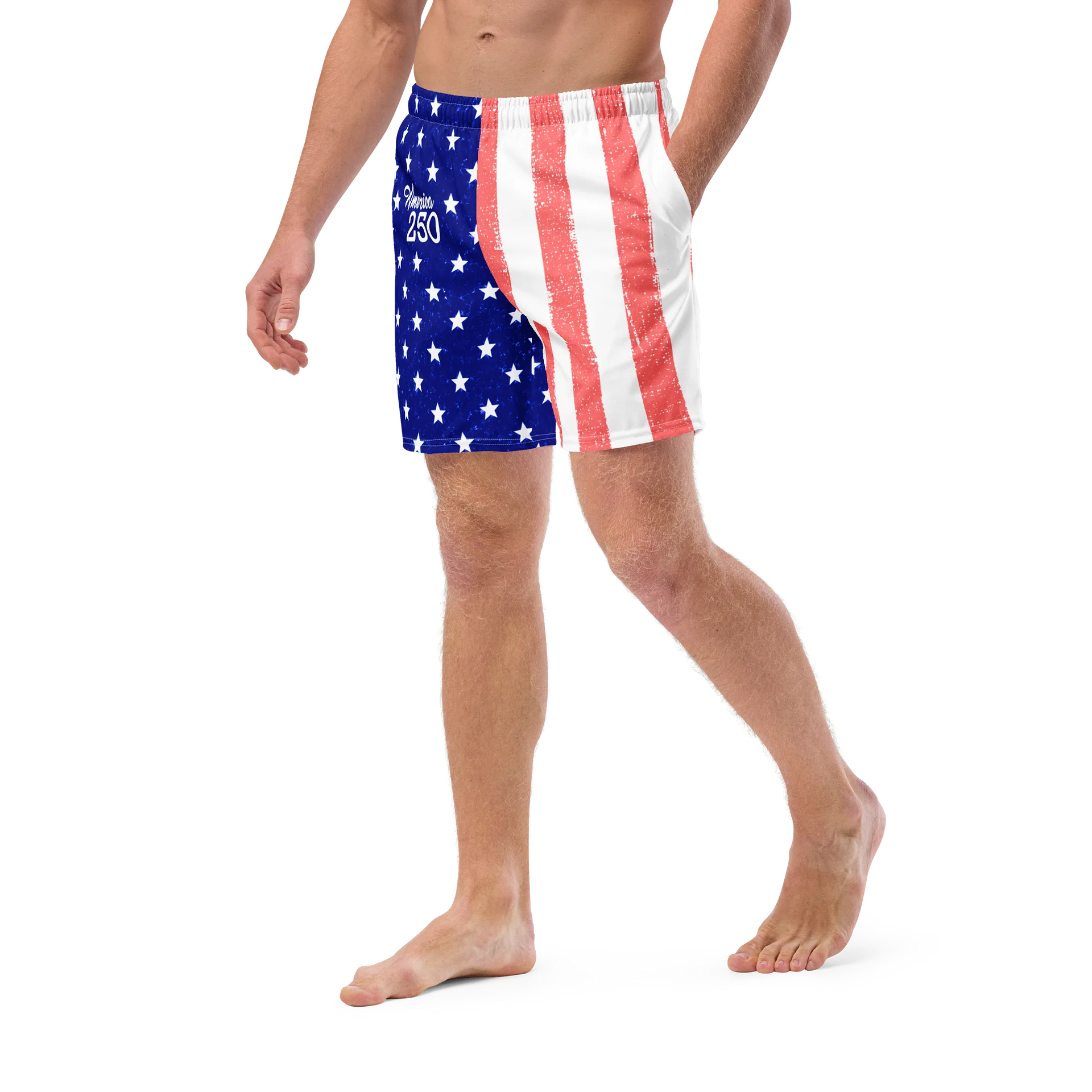 American 250 Stars & Stripes Swim Trunks product image (5)