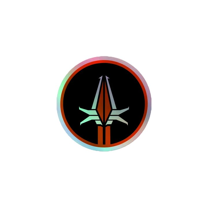 FRCN Sticker - Single Round Holo product image (1)