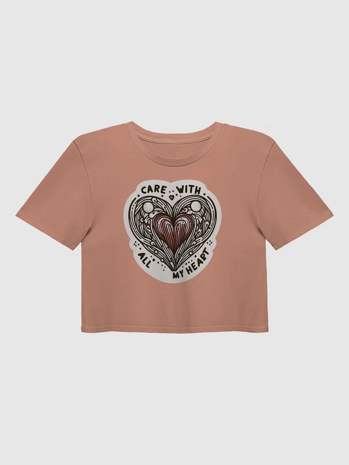 Swirling Heart of Care Crop Top product image (4)