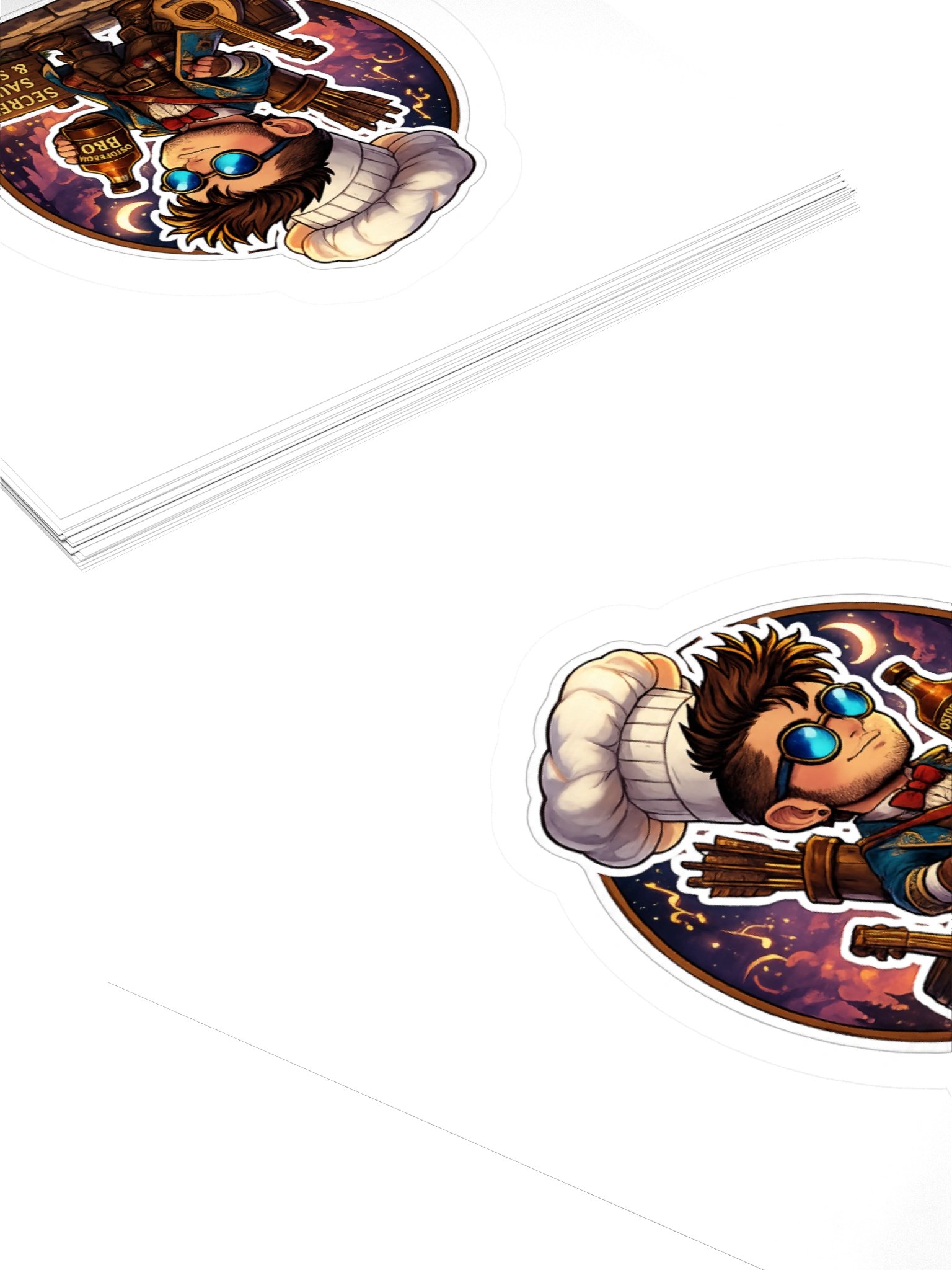 🔥 Secrets, Sauce & Song – Ollie Ostoferson Sticker product image (14)