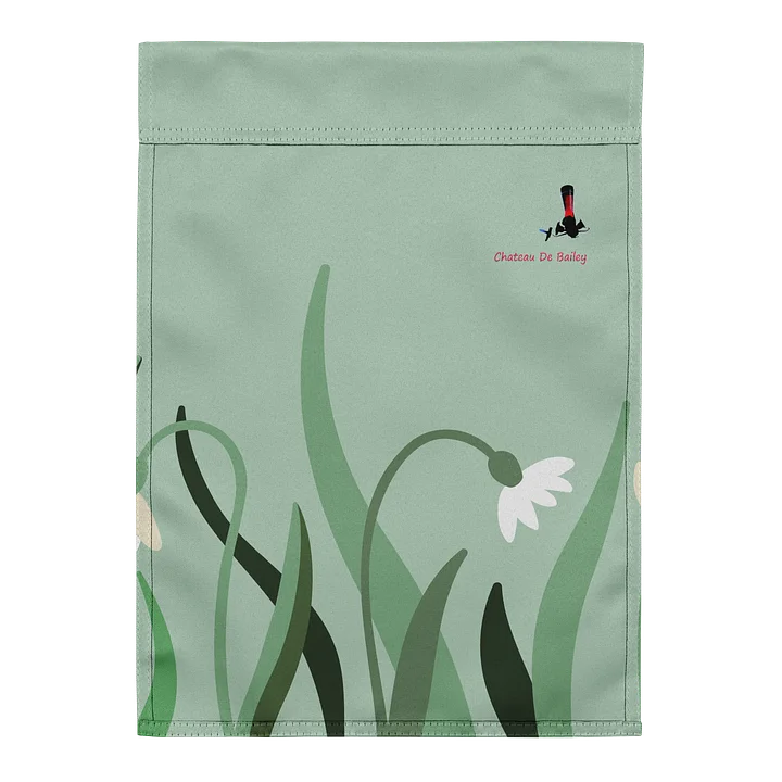 "Stop" Garden Flag — No Motorized Landscaping product image (2)