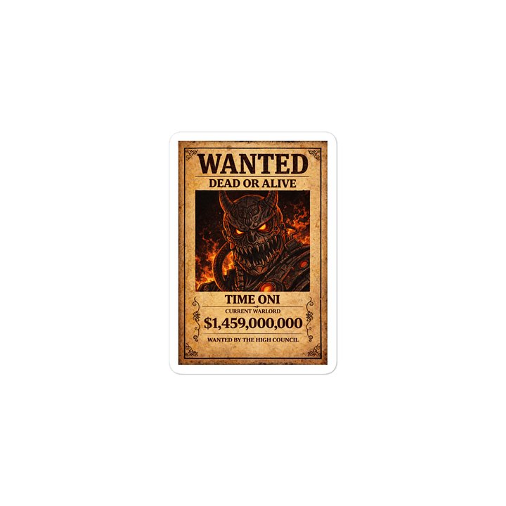 Time Oni Sticker product image (1)