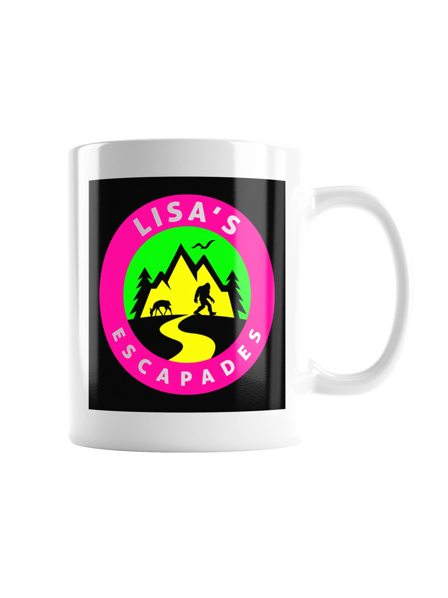 Trending Lisa’s Escapades Mountain Logo Mug product image (3)