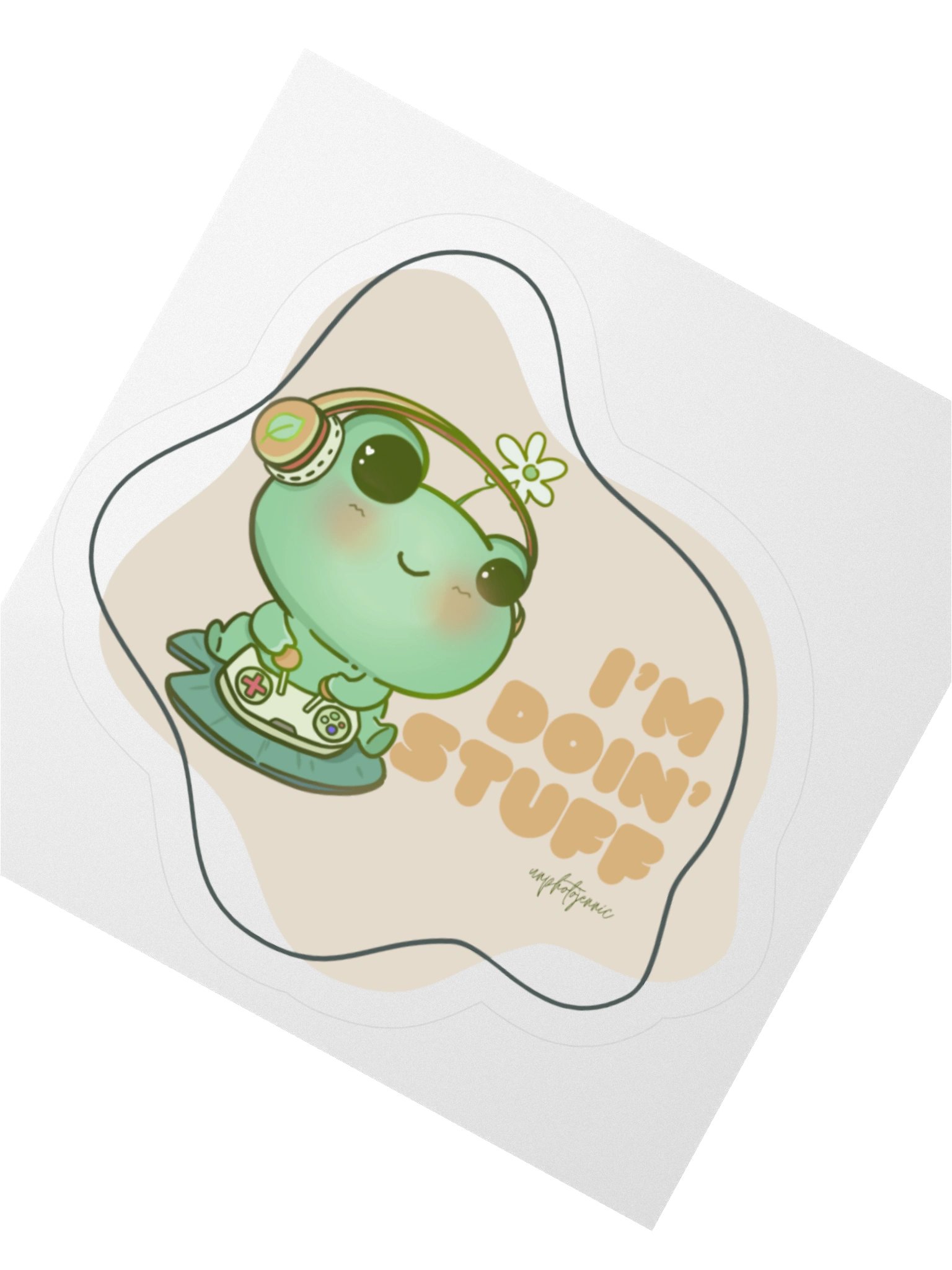 I'm Doin' Stuff Sticker product image (4)