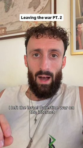 Leaving the 🇮🇱🇵🇸 war PT. 2