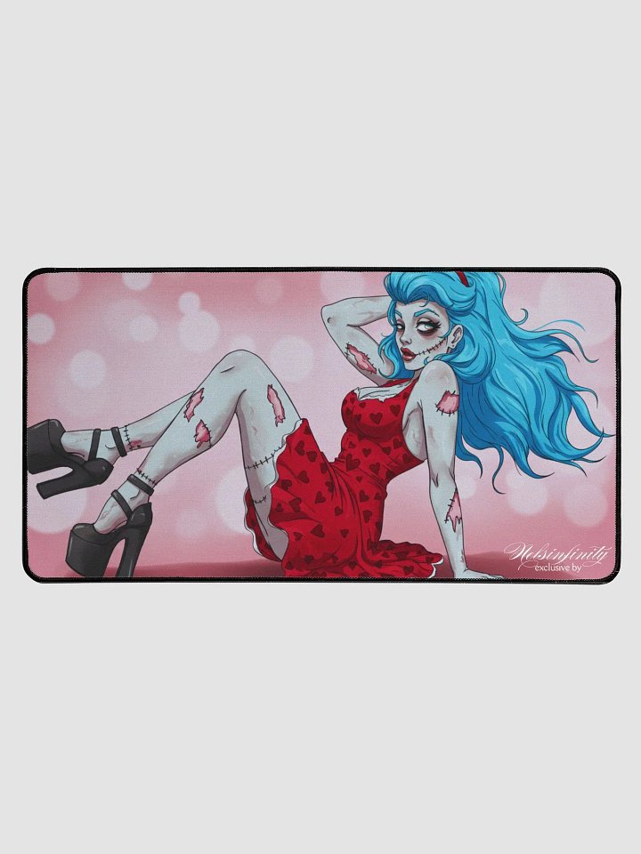 V4 Zombie Pinup Desk Mat product image (1)