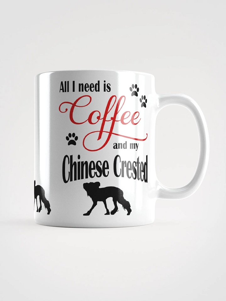 Coffee and my Chinese Crested Mug product image (1)