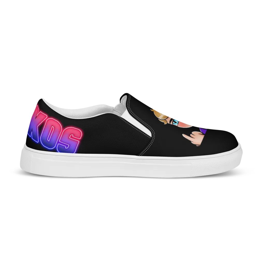 RESKOS Emblem Slip-On Canvas Shoes product image (11)