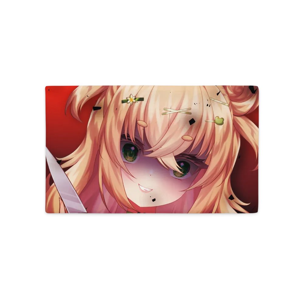 Dual Print Yandere and Cute Frog Pillowcase product image (2)