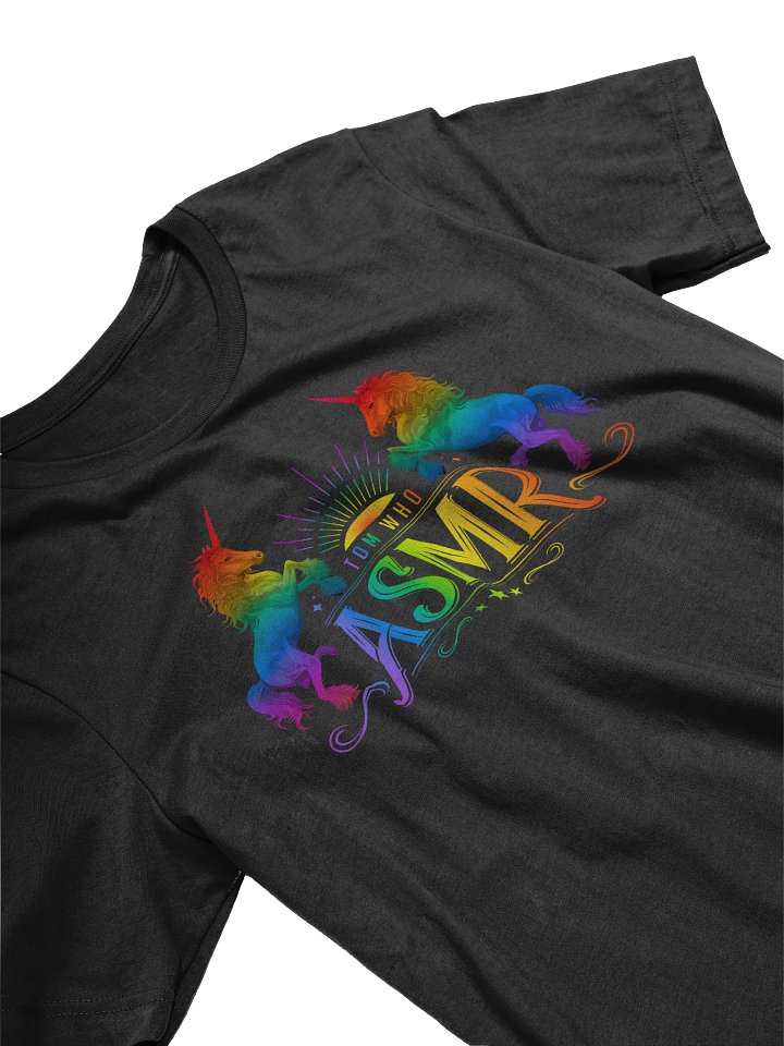 ASMR Unicorns Rainbow / Supersoft Tee product image (2)
