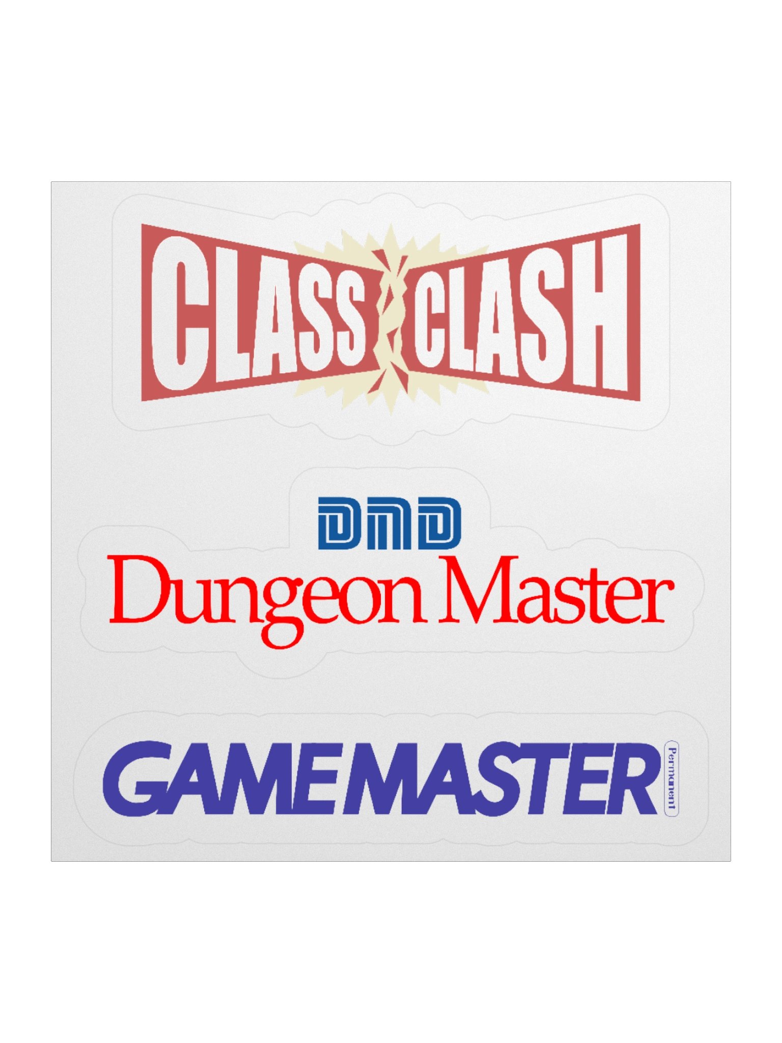 Class Clash Master Pack Kiss-Cut Sticker product image (1)