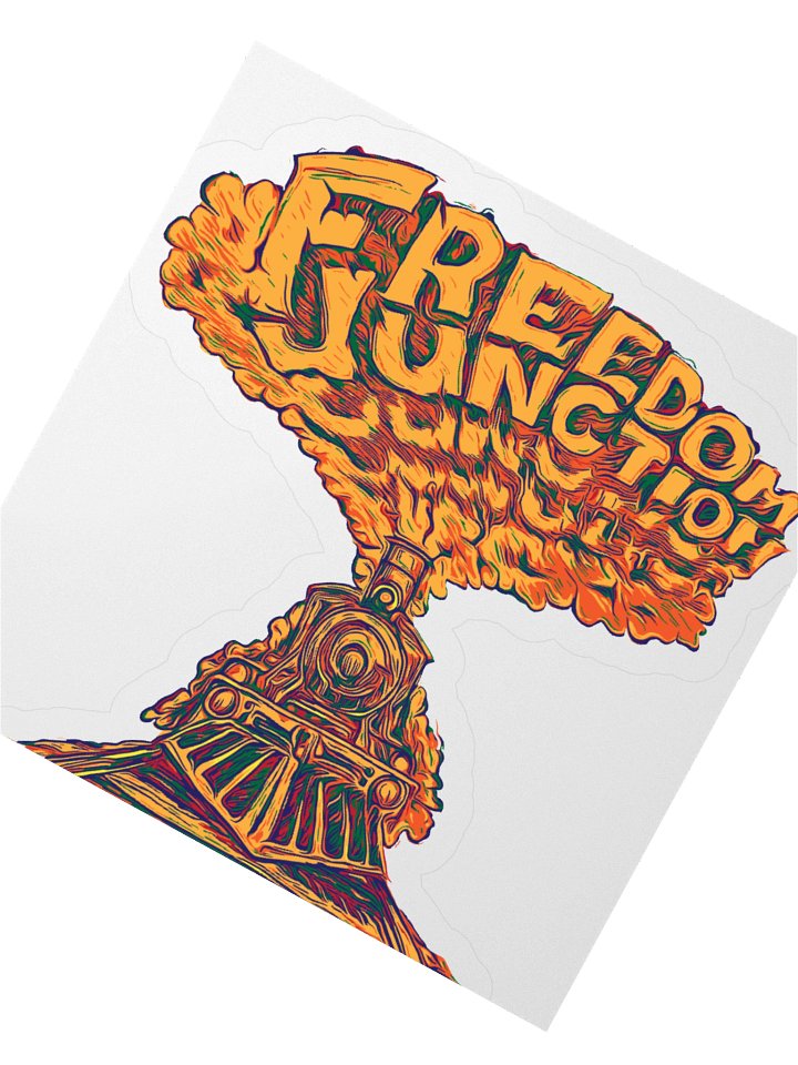 Freedom Sticker product image (2)
