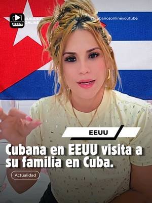 Cubana en EEUU visita a su familia en Cuba. ¡Comparte y dejame tus comentarios! Para contactarnos si quieres anunciarte en nuestro canal, escríbenos a este correo: ernestohugoari@gmail.com Fuentes:  Mencionadas en el vídeo. #cubanoseneeuu #cuba  #cubanosonlineyoutube