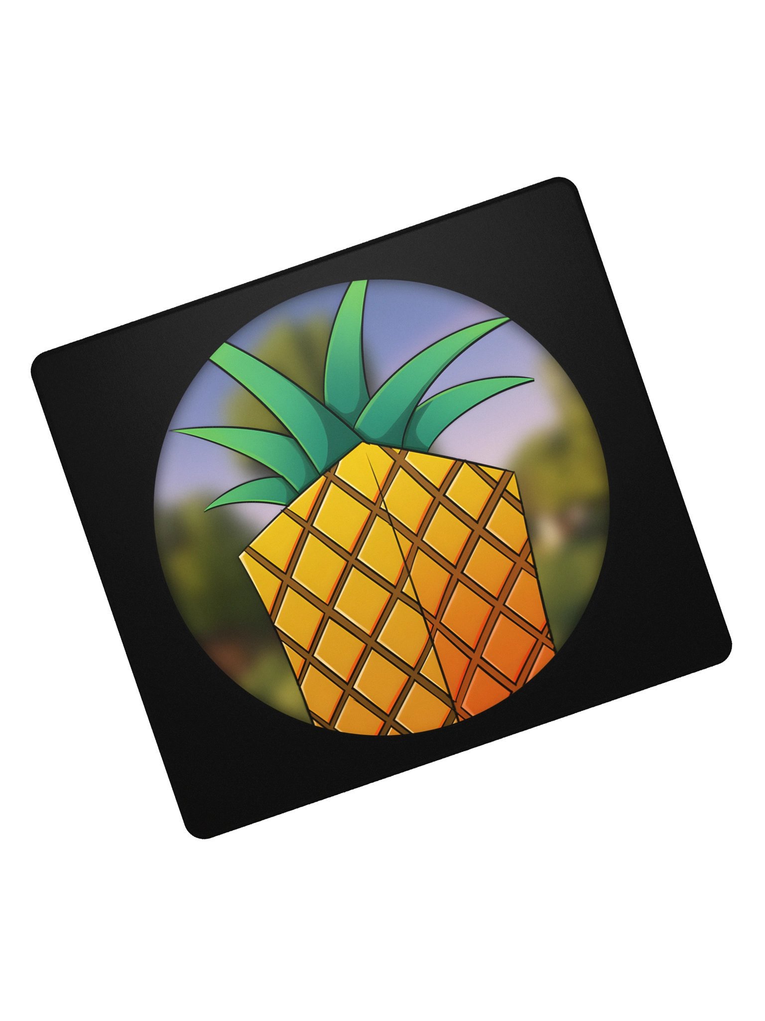 Pineapple Circle Gaming Mouse Pad product image (5)