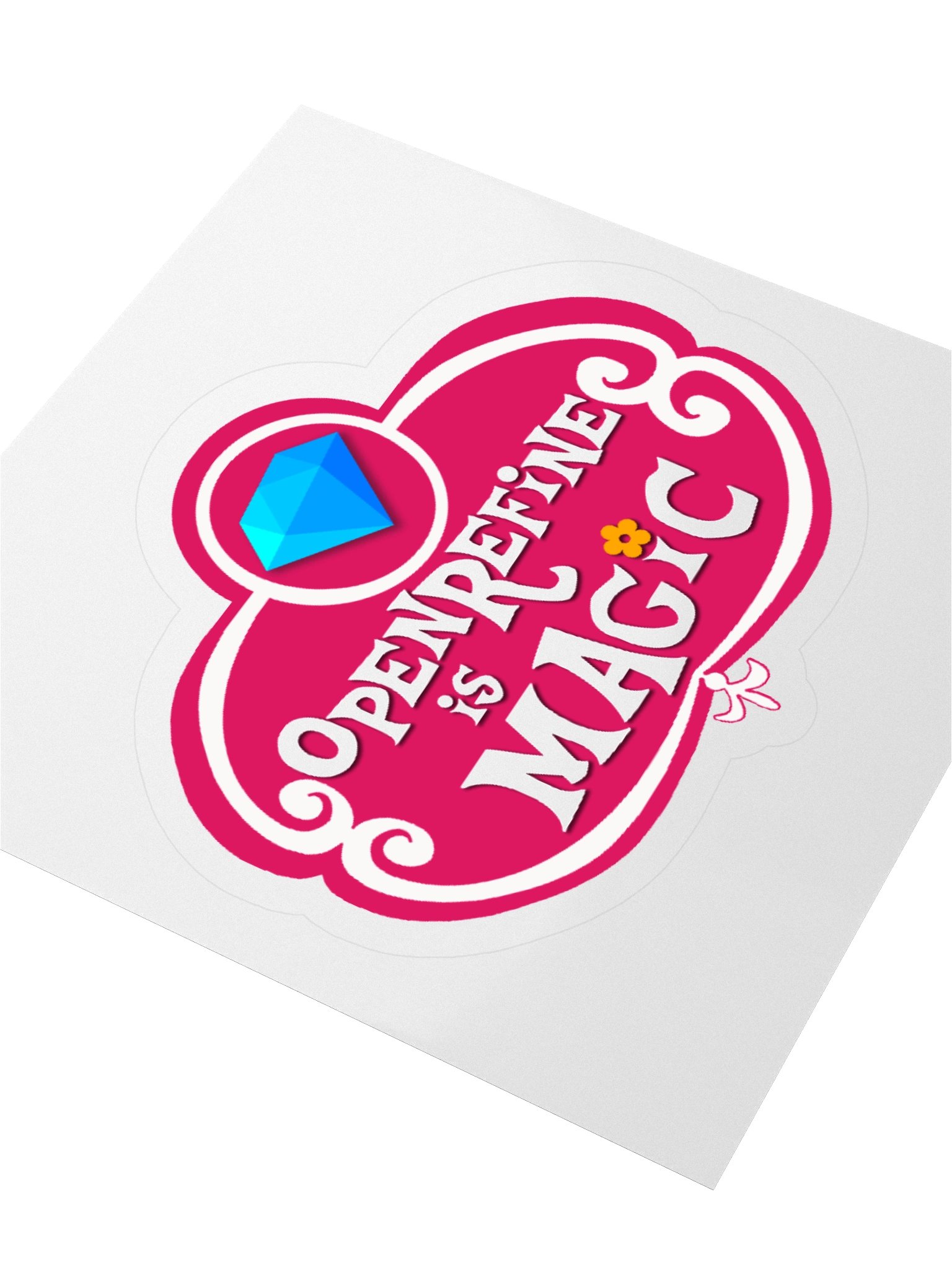 “OpenRefine is Magic” Sticker product image (3)