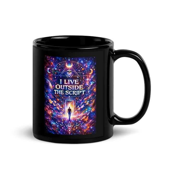 Beyond The Script -Black Mug product image (3)