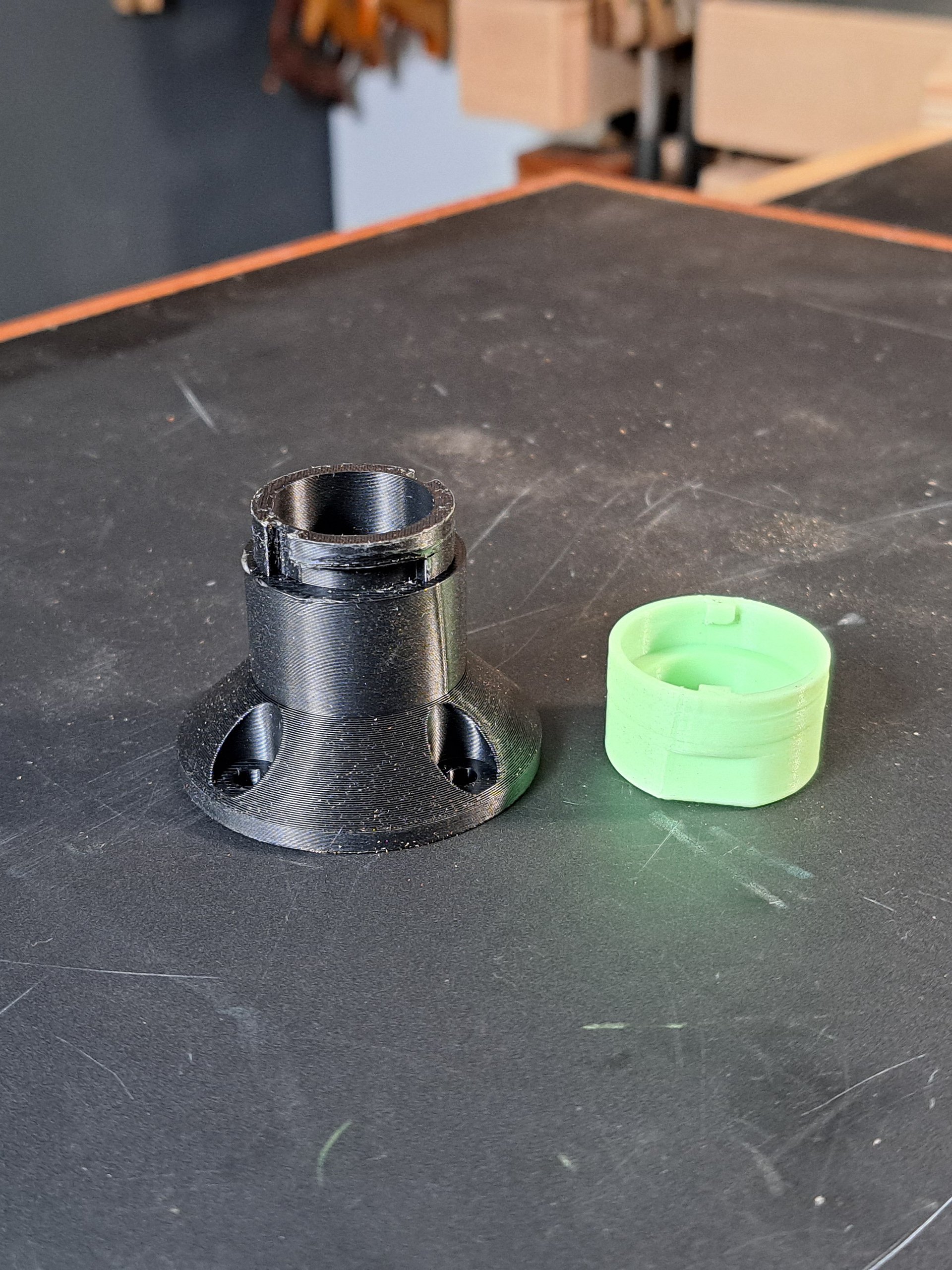 Pop-up Bench Dogs with MFT Undermounts 3D print files. product image (4)