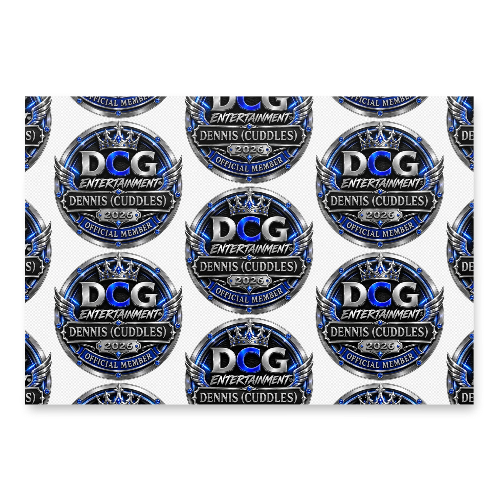 DCG Entertainment Official Member Wrapping Paper product image (1)