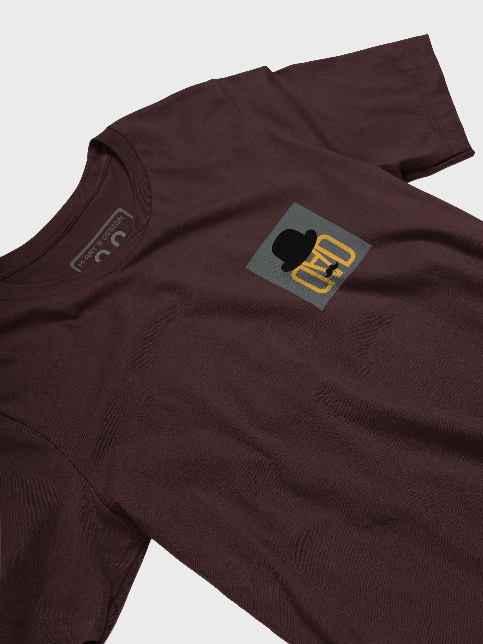 DAD Mustache Silhouette Tee product image (3)